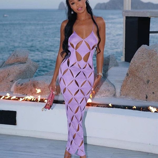 casual dresses hollow out party maxi dress strap backless sleeveless summer dresses, Black;gray
casual dresses hollow out party maxi dress strap backless sleeveless summer dresses, Black;gray