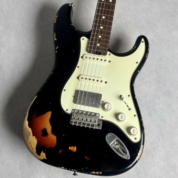 history tsubasa guitarworkshop hst/ssh-tsubasa heavy aged black over 3ts electric guitar
history tsubasa guitarworkshop hst/ssh-tsubasa heavy aged black over 3ts electric guitar