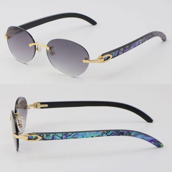 new selling luxury seashell inside black buffalo horn sunglasses metal rimless woman design classical model sun glasses man 18k gold round f, White;black
new selling luxury seashell inside black buffalo horn sunglasses metal rimless woman design classical model sun glasses man 18k gold round f, White;black
