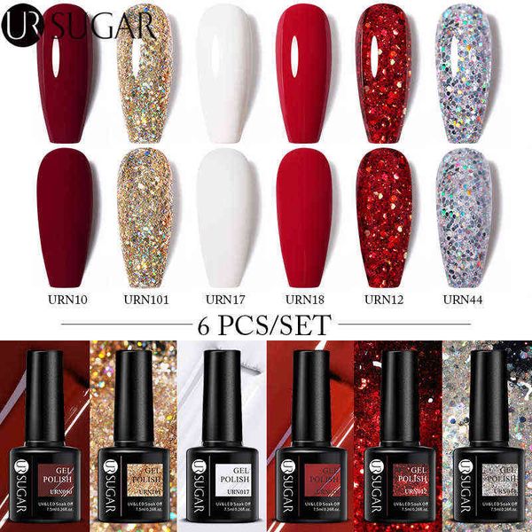 nxy nail gel polish set semi permanent varnishes hybrid glitter color s art kit for manicure uv led lak varnish 0328, Red;pink
nxy nail gel polish set semi permanent varnishes hybrid glitter color s art kit for manicure uv led lak varnish 0328, Red;pink