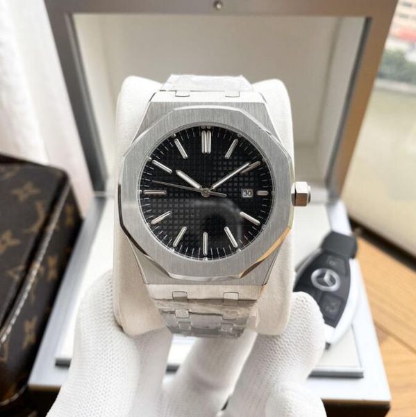 men's luxury mechanical watch waterproof design boutique steel watchband designer aaa watch wholesale, Slivery;brown
men's luxury mechanical watch waterproof design boutique steel watchband designer aaa watch wholesale, Slivery;brown