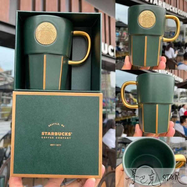 starbucks cup dark green stripe goddess nameplate copper medal copper medal black gold mug coffee table water cup
starbucks cup dark green stripe goddess nameplate copper medal copper medal black gold mug coffee table water cup