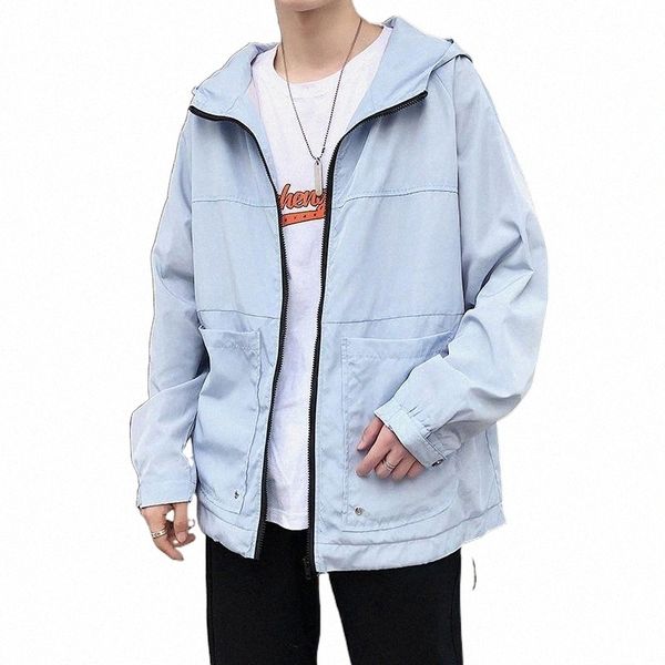 men's jackets summer thin jacket men sun protective clothing navy blue/black/light blue casual big pockets outwear male bomber p3f0#, Black;brown
men's jackets summer thin jacket men sun protective clothing navy blue/black/light blue casual big pockets outwear male bomber p3f0#, Black;brown