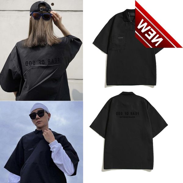 essentials fog season 7 main line high street leisure polo shirt short sleeve men's summer beach shirt, White;black
essentials fog season 7 main line high street leisure polo shirt short sleeve men's summer beach shirt, White;black