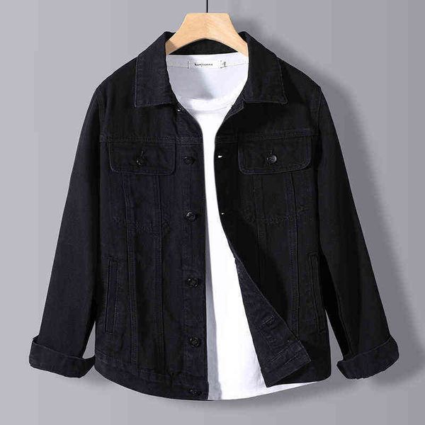 autumn men stretch skinny denim jacket button retro slim street wear motorcycle casual jeans jacket plus size 5xl y220803, Black;brown
autumn men stretch skinny denim jacket button retro slim street wear motorcycle casual jeans jacket plus size 5xl y220803, Black;brown