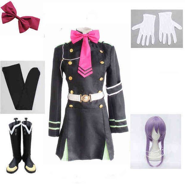 japanese seraph anime from the end owari no hiph shinoa cosplay comes complete uniform ensemble l220714, Black;red
japanese seraph anime from the end owari no hiph shinoa cosplay comes complete uniform ensemble l220714, Black;red