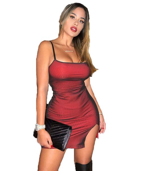 casual dresses bodycon mini party for women summer backless split sling dress low cut sleeveless street club night robe vestidos, Black;gray
casual dresses bodycon mini party for women summer backless split sling dress low cut sleeveless street club night robe vestidos, Black;gray