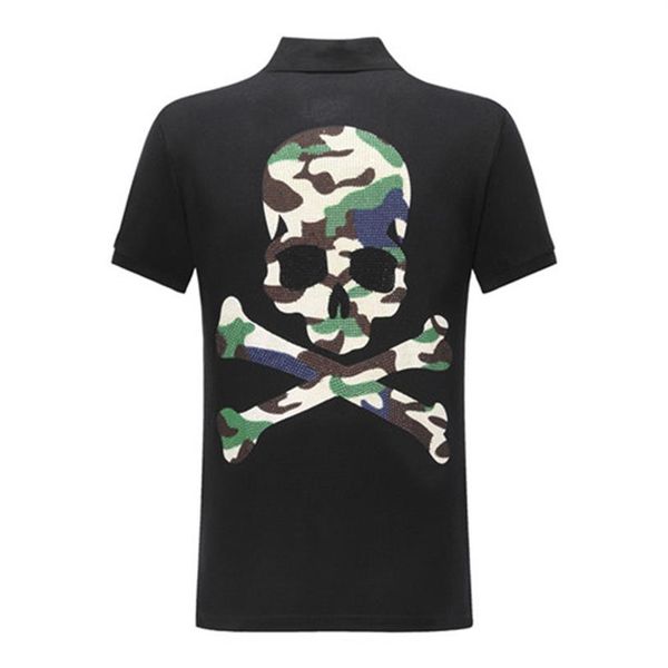 men's new lapel poio shirt men's fashion casual pattern cotton short-sleeved poio shirt2290, White;black
men's new lapel poio shirt men's fashion casual pattern cotton short-sleeved poio shirt2290, White;black