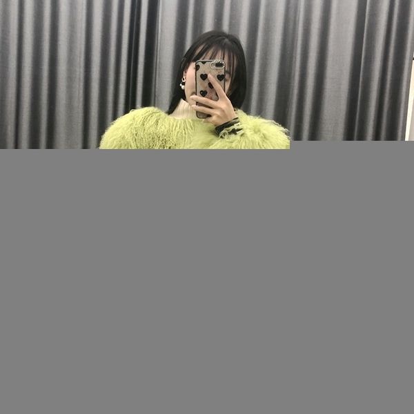 women real mongolian sheep fur coat ladies leather short style beach wool fur jacket female outerwear y201012, Black
women real mongolian sheep fur coat ladies leather short style beach wool fur jacket female outerwear y201012, Black
