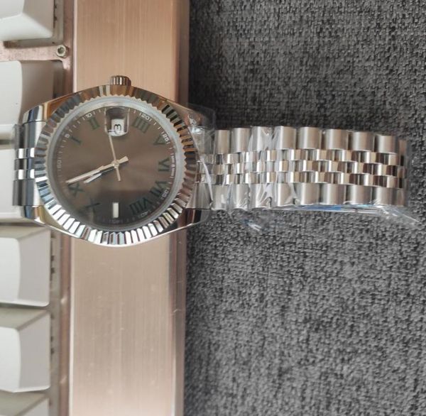 luxury mens watches automatic watch men 41mm 126334 rhodium roman numerals dial wimbledon fluted bezel jubilee watches stainless steel wrist, Slivery;brown
luxury mens watches automatic watch men 41mm 126334 rhodium roman numerals dial wimbledon fluted bezel jubilee watches stainless steel wrist, Slivery;brown