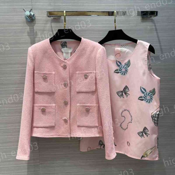 designer womens two piece jacket fashion brand ch.. printed lining jacket classic vintage multi pocket coats luxury women clothing apparel, Black;brown
designer womens two piece jacket fashion brand ch.. printed lining jacket classic vintage multi pocket coats luxury women clothing apparel, Black;brown