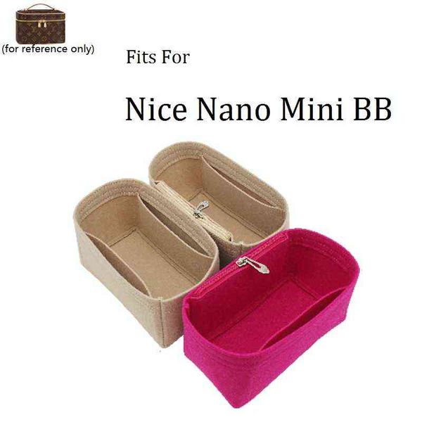 fits for nice nano mini bb felt cloth insert bag organizer makeup handbag organizer travel inner purse portable cosmetic bags 220721, Blue;pink
fits for nice nano mini bb felt cloth insert bag organizer makeup handbag organizer travel inner purse portable cosmetic bags 220721, Blue;pink