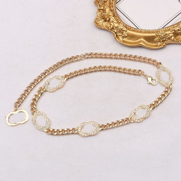 luxury brand designer letter pendant necklaces 18k gold plated crysatl rhinestone sweater newklace chain for women gils wedding party jewerl, Silver
luxury brand designer letter pendant necklaces 18k gold plated crysatl rhinestone sweater newklace chain for women gils wedding party jewerl, Silver