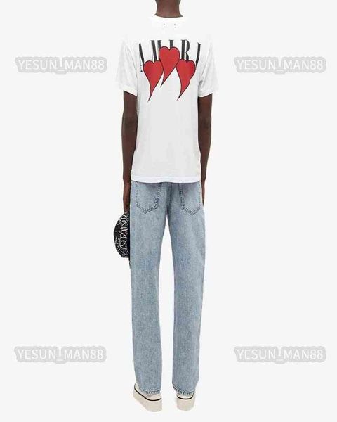 designer european and american fashion brand mens and womens three red hearts printed round neck pullover t shirt summer high street tees, White;black
designer european and american fashion brand mens and womens three red hearts printed round neck pullover t shirt summer high street tees, White;black