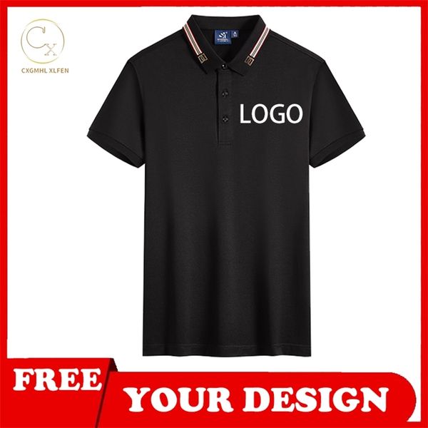 summer style polo shirt high-end custom advertising cultural shirt overalls lapel short sleeve printing diy brand text 220702, White;black
summer style polo shirt high-end custom advertising cultural shirt overalls lapel short sleeve printing diy brand text 220702, White;black