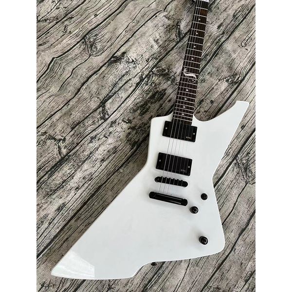 classic electric guitar white shaped body active pickup good timbre good feel delivery to home
classic electric guitar white shaped body active pickup good timbre good feel delivery to home