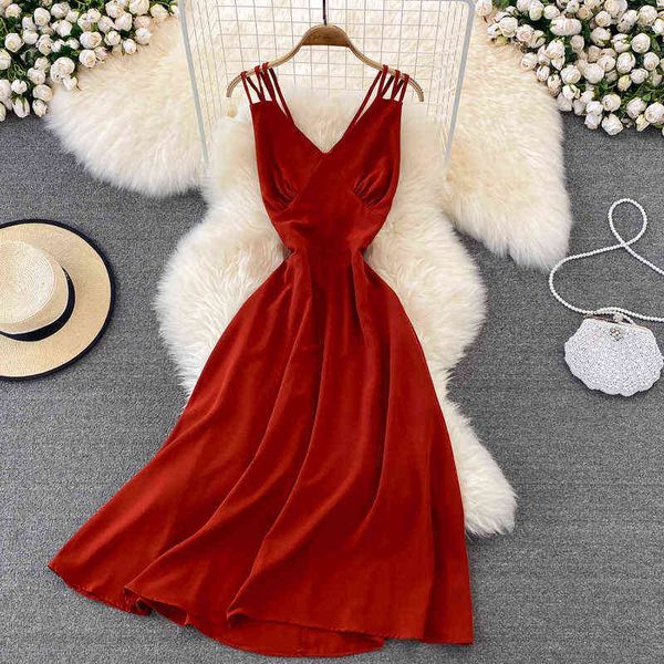 boho 2022 v neck summer elegant long dress party women spaghetti strap backless dress casual beach holiday tunic dress y220413, Black;gray
boho 2022 v neck summer elegant long dress party women spaghetti strap backless dress casual beach holiday tunic dress y220413, Black;gray