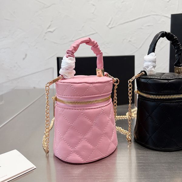 2022ssw france womens classic quilted bucket vanity bags fat intestine scrunchy handle totes with mirror gold metal chain crossbody shoulder
2022ssw france womens classic quilted bucket vanity bags fat intestine scrunchy handle totes with mirror gold metal chain crossbody shoulder