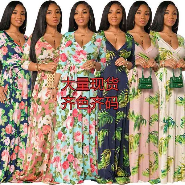 casual dresses summer print v-neck lace up 3 / 4 sleeve high waist dress swing beach skirt 2ccb, Black;gray
casual dresses summer print v-neck lace up 3 / 4 sleeve high waist dress swing beach skirt 2ccb, Black;gray