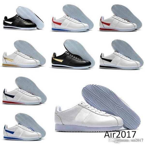 2022 classic cortez reds basic leather casual shoes fashion men women all sandals white red golden skateboarding sneakers 36-45, Black
2022 classic cortez reds basic leather casual shoes fashion men women all sandals white red golden skateboarding sneakers 36-45, Black