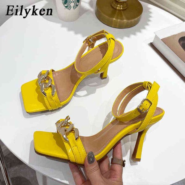 sandals eilyken new summer fashion design chain women high heels ladies square toe party shoes 220317, Black
sandals eilyken new summer fashion design chain women high heels ladies square toe party shoes 220317, Black