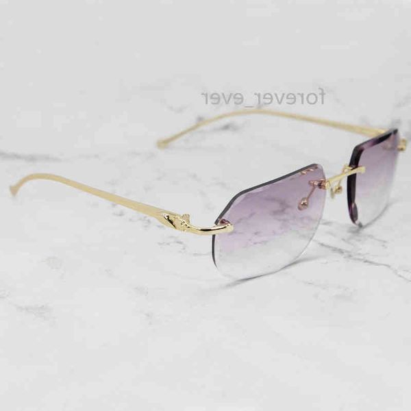 forever_ever 2022 factory wholesale new luxury designer men rimless panther diamond cut stylish sunglasses vintage driving shades gafas de s, Black
forever_ever 2022 factory wholesale new luxury designer men rimless panther diamond cut stylish sunglasses vintage driving shades gafas de s, Black