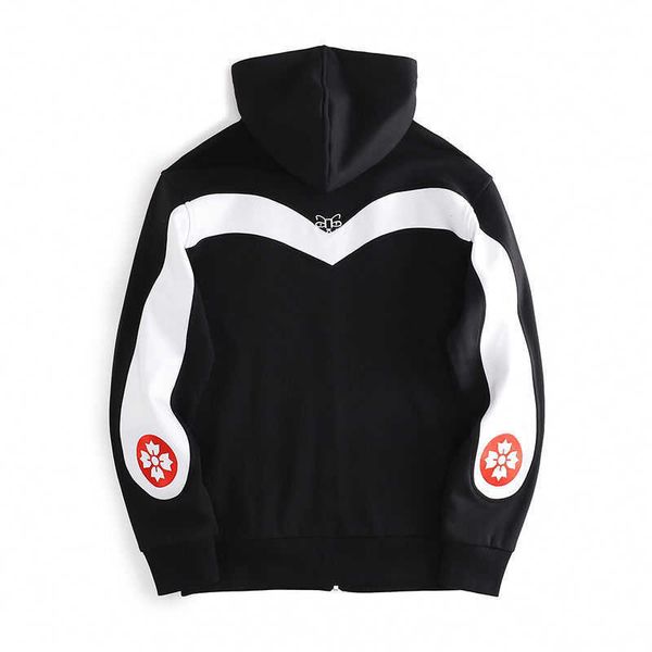 luxury designer autumn and winter liufushen coat men's loose hooded clothes black and white large m stitching trend jacket embroidered, Black;brown
luxury designer autumn and winter liufushen coat men's loose hooded clothes black and white large m stitching trend jacket embroidered, Black;brown