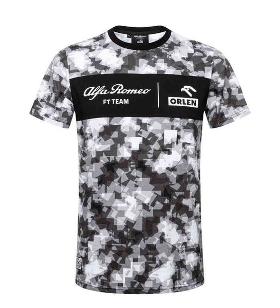 formula one alfa romeo f1 team test livery design t-shirt 2022 summer men's outdoor comfortable t-shirt sports top, White;black
formula one alfa romeo f1 team test livery design t-shirt 2022 summer men's outdoor comfortable t-shirt sports top, White;black