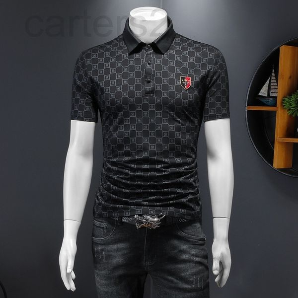 men's t-shirts designer 2022 spring summer men's mercerized cotton lapel short sleeve t-shirt slim fit printed youth casual half s, White;black
men's t-shirts designer 2022 spring summer men's mercerized cotton lapel short sleeve t-shirt slim fit printed youth casual half s, White;black