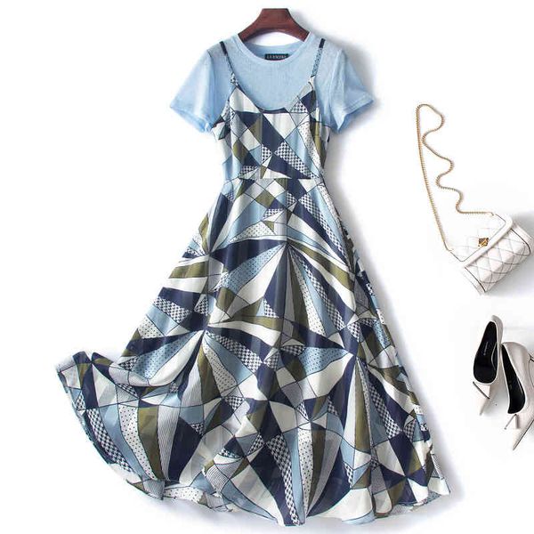 casual dresses export trade original order big brand label cutting discount mall europe station light luxury summer t-shirt printed suspende, Black;gray
casual dresses export trade original order big brand label cutting discount mall europe station light luxury summer t-shirt printed suspende, Black;gray