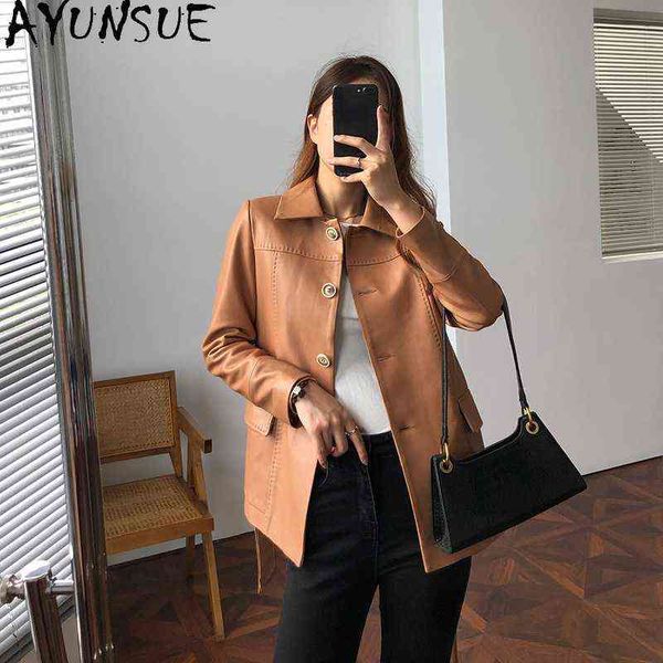 ayunsue genuine sheepskin coat women clothes autumn genuine leather coat elegant leather jackets korean chaqueta de cuero mujer j220727, Black
ayunsue genuine sheepskin coat women clothes autumn genuine leather coat elegant leather jackets korean chaqueta de cuero mujer j220727, Black