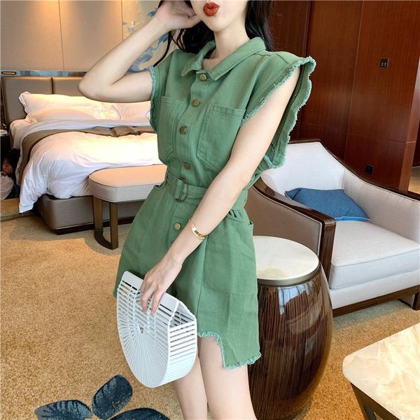 women solid single brested jumpsuits y2k loose high waist sashes sleeveless green playsuit indie casual slim bodysuits, Black;white
women solid single brested jumpsuits y2k loose high waist sashes sleeveless green playsuit indie casual slim bodysuits, Black;white
