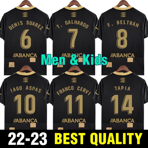 22 23 men kids soccer jerseys iago aspas 2022 2023 away camiseta de futbol nolito f.beltran hugo mallo solari s. mina mendez home football s, Black;yellow
22 23 men kids soccer jerseys iago aspas 2022 2023 away camiseta de futbol nolito f.beltran hugo mallo solari s. mina mendez home football s, Black;yellow