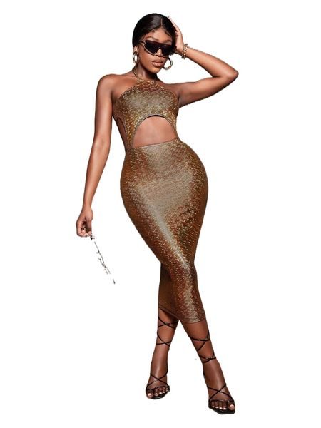 sxy cut out halter neck backless knot bodycon dress g5gh#, Black;gray
sxy cut out halter neck backless knot bodycon dress g5gh#, Black;gray