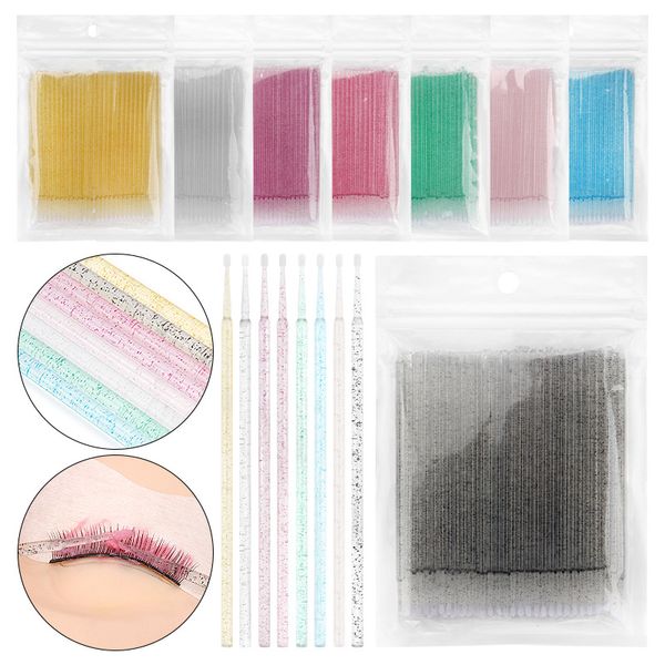 100pcs/set disposable eyelash glue remove brushes swab microbrushes eyelashes extension tools individual adhesive removing tools applicators
100pcs/set disposable eyelash glue remove brushes swab microbrushes eyelashes extension tools individual adhesive removing tools applicators