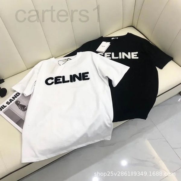 women's t-shirt designer ce home 22 early spring new letter three-dimensional towel embroidered short sleeve t-shirt loose design fashi, White
women's t-shirt designer ce home 22 early spring new letter three-dimensional towel embroidered short sleeve t-shirt loose design fashi, White