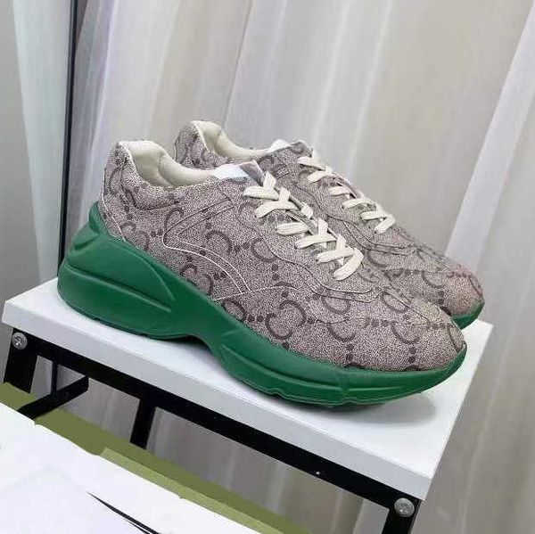 designer sneakers rhyton casual shoes men women vintage daddy sneaker brand lady luxurys runner trainers chaussures multicolor platform shoe, Black
designer sneakers rhyton casual shoes men women vintage daddy sneaker brand lady luxurys runner trainers chaussures multicolor platform shoe, Black