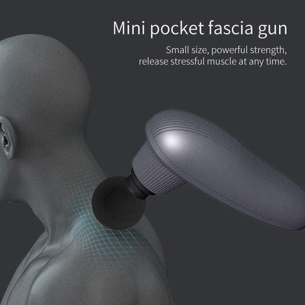 multi-functional beauty equipment body massage gun electric muscle fitness massaging fascia-gun mini size stress relieve massage-gun, Black;white
multi-functional beauty equipment body massage gun electric muscle fitness massaging fascia-gun mini size stress relieve massage-gun, Black;white