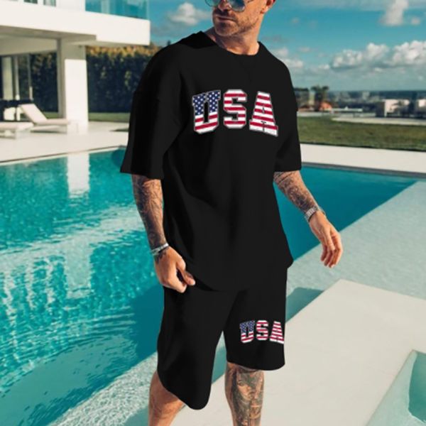men's tracksuits summer tracksuit 2piece set solid sport hawaiian suit short sleeve t shirt and shorts usa casual fashion man clothing, Gray
men's tracksuits summer tracksuit 2piece set solid sport hawaiian suit short sleeve t shirt and shorts usa casual fashion man clothing, Gray