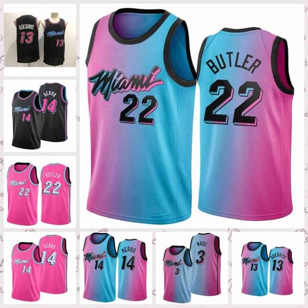2021 low-priced men retro basketball jersey jimmy 22 butler vintage tyler 14 herro size s-2xl, Black;red
2021 low-priced men retro basketball jersey jimmy 22 butler vintage tyler 14 herro size s-2xl, Black;red