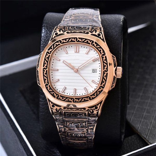 men's classic watch waterproof design designer aaa watch fashion quality wholesale copy engraved steel strap, Slivery;brown
men's classic watch waterproof design designer aaa watch fashion quality wholesale copy engraved steel strap, Slivery;brown