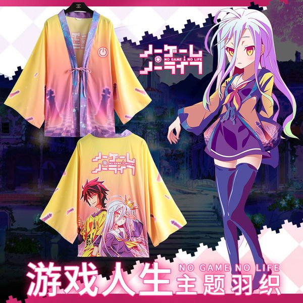 no game no life sora shiro kimono costume girl japanese womens cosplay haori cardigan harajuku coat cosplayer costumes, Black
no game no life sora shiro kimono costume girl japanese womens cosplay haori cardigan harajuku coat cosplayer costumes, Black