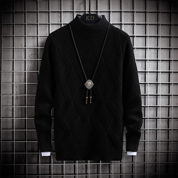 sweater men fit knitted solid o-neck male pullover long sleeve argyle autumn casual knitwear loose warm mens clothing 201203, White;black
sweater men fit knitted solid o-neck male pullover long sleeve argyle autumn casual knitwear loose warm mens clothing 201203, White;black