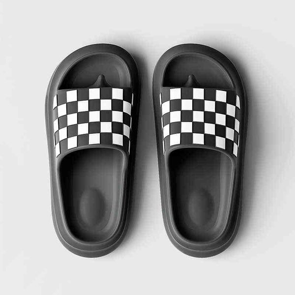 classical checkered summer women slippers men thick platform shoes soft non-slip indoor outdoor sandals flip flops neutral flat t220728, Black
classical checkered summer women slippers men thick platform shoes soft non-slip indoor outdoor sandals flip flops neutral flat t220728, Black