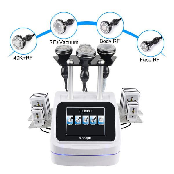 5 in 1 vacuum cavitation system type and ultrasonic slimming radio frequency lipo rf laser weight fat loss beauty machine
5 in 1 vacuum cavitation system type and ultrasonic slimming radio frequency lipo rf laser weight fat loss beauty machine