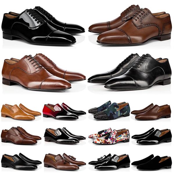 men dress shoes loafers mens luxury designer casual sneakers fashion leather patent spikes weddings guest dresses loafer shoe flat253h, Black
men dress shoes loafers mens luxury designer casual sneakers fashion leather patent spikes weddings guest dresses loafer shoe flat253h, Black