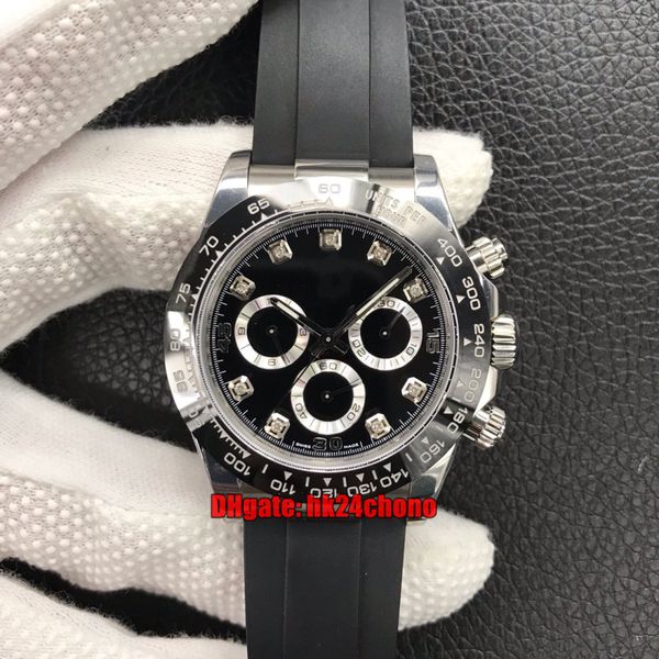 n factory v4 luxury watches 116519ln 40mm ceramic bezel cal.4130 automatic chronograph mens watch black dial rubber strap gents wristwatches, Slivery;brown
n factory v4 luxury watches 116519ln 40mm ceramic bezel cal.4130 automatic chronograph mens watch black dial rubber strap gents wristwatches, Slivery;brown