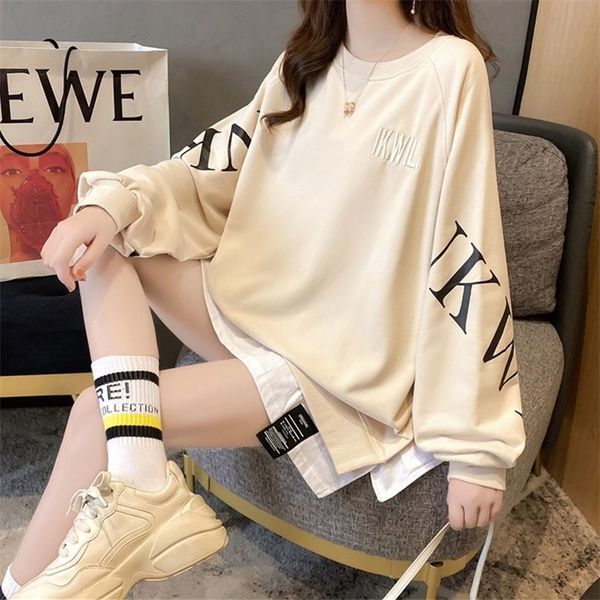 autumn and winter cotton warm mid-length women sweatshirt thin pullove plus size harajuku long sleeve female thin pullove t200904, Black
autumn and winter cotton warm mid-length women sweatshirt thin pullove plus size harajuku long sleeve female thin pullove t200904, Black