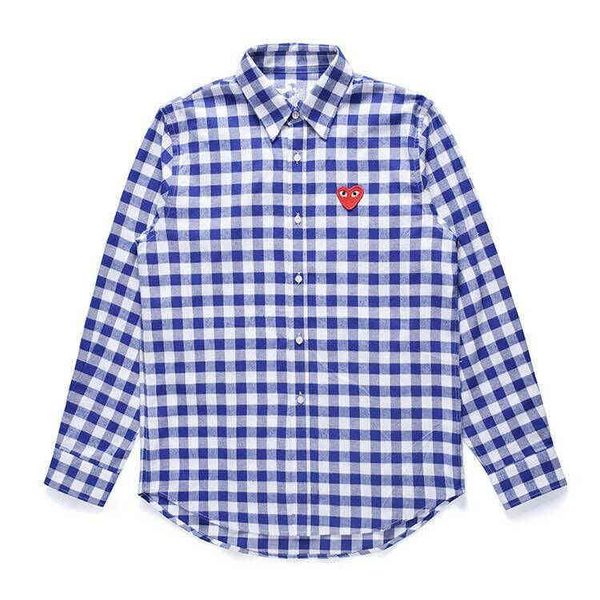 others apparel trendy heyplay peach heart lapel shirt men's and women's white blue plaid cotton love lovers, White;black
others apparel trendy heyplay peach heart lapel shirt men's and women's white blue plaid cotton love lovers, White;black