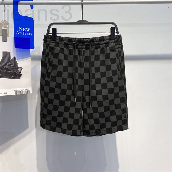 men's tracksuits designer summer casual shorts grey black check men's straight tube fashion sports couple b2gnc2283 hjmt, Gray
men's tracksuits designer summer casual shorts grey black check men's straight tube fashion sports couple b2gnc2283 hjmt, Gray